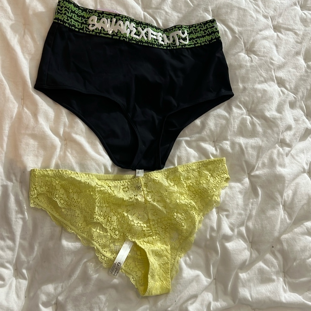 Bundle of 2  NEW S Savage x Fenty and free people Underwear Assortment